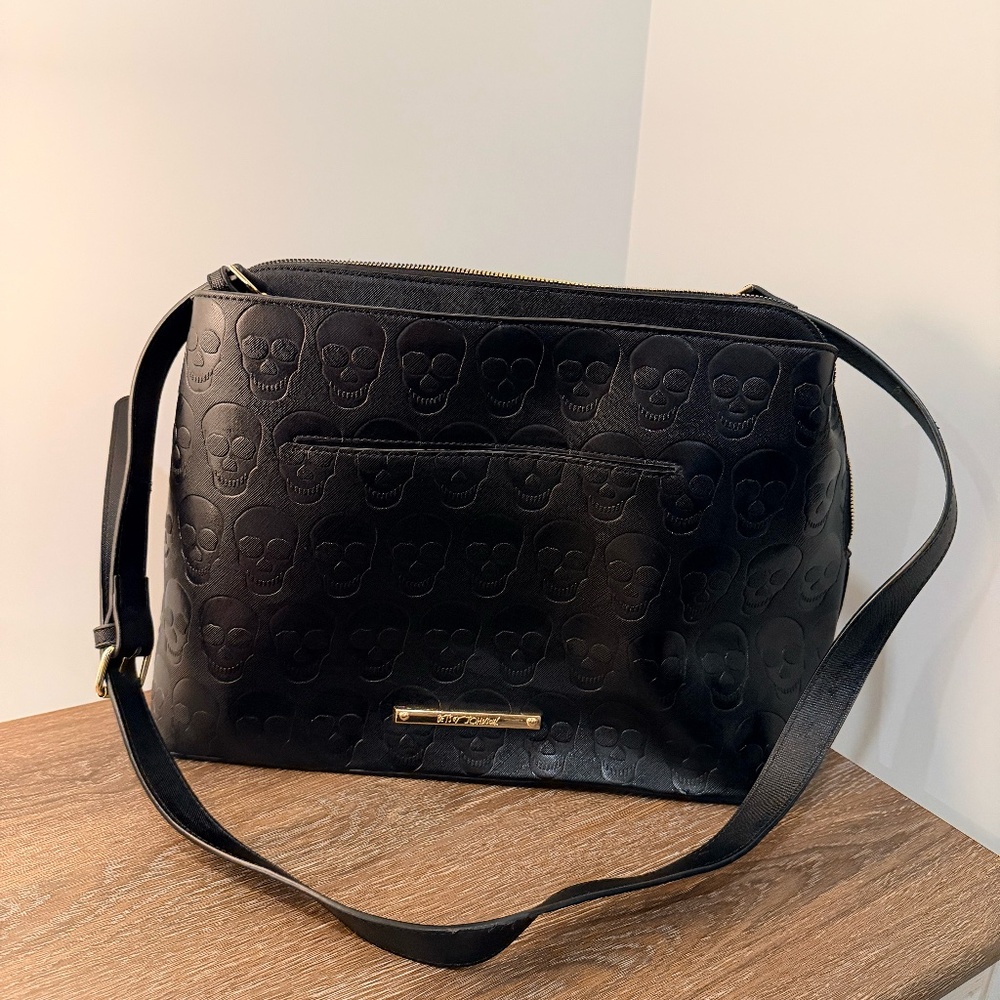 Betsey Johnson Skullicious Satchel
